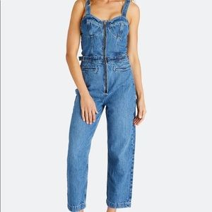 Denim jumpsuit